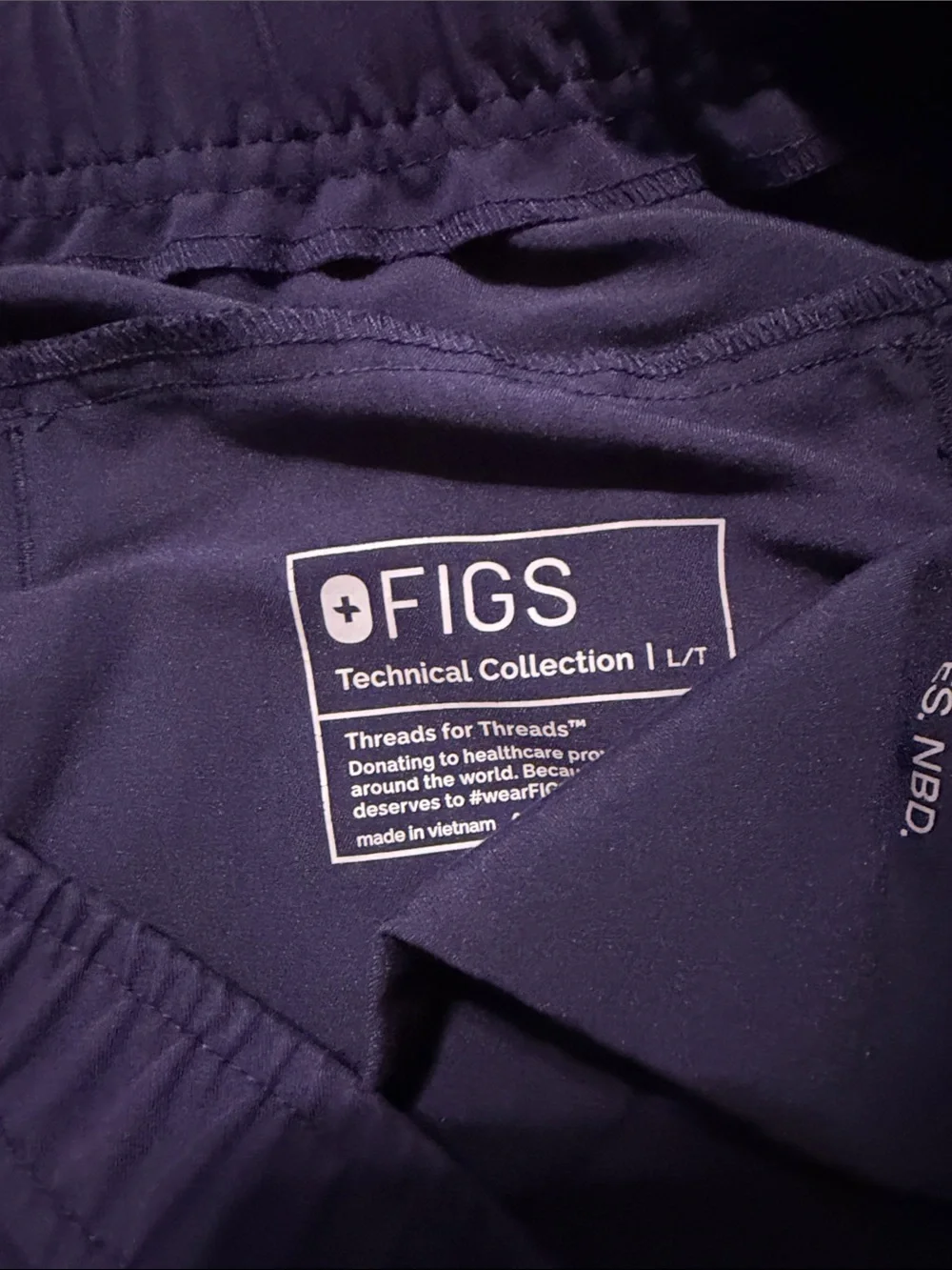 Figs Men’s Purple Jam Tansen Jogger Scrub Pants Large Tall